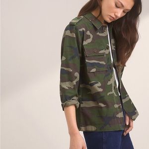 Aritzia | Jackets & Coats | Aritzia Tna Sabinet Jacket Camo Camouflage